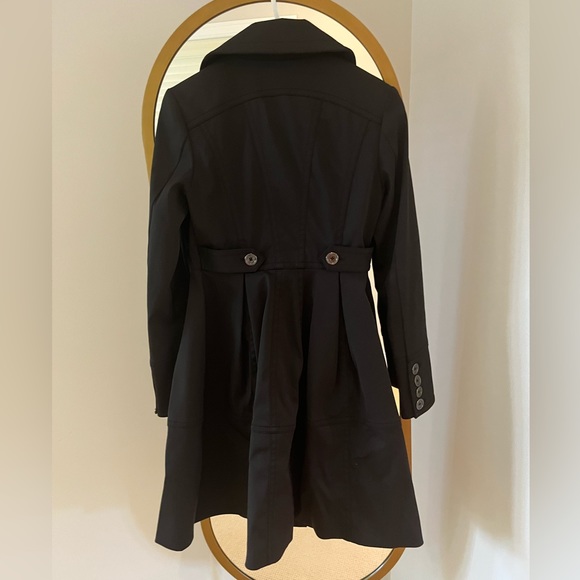 Ted Baker black trench coat size 1 - Picture 7 of 10